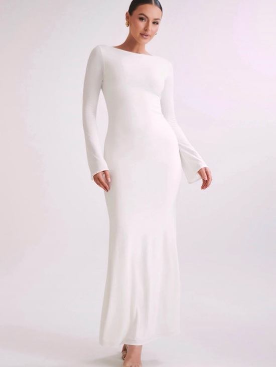 Meshki Dresses & Skirts - Meshki Tarna Slinky Fishtail Maxi Dress